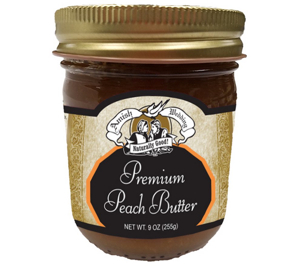 Premium Peach Butter 9oz Jar