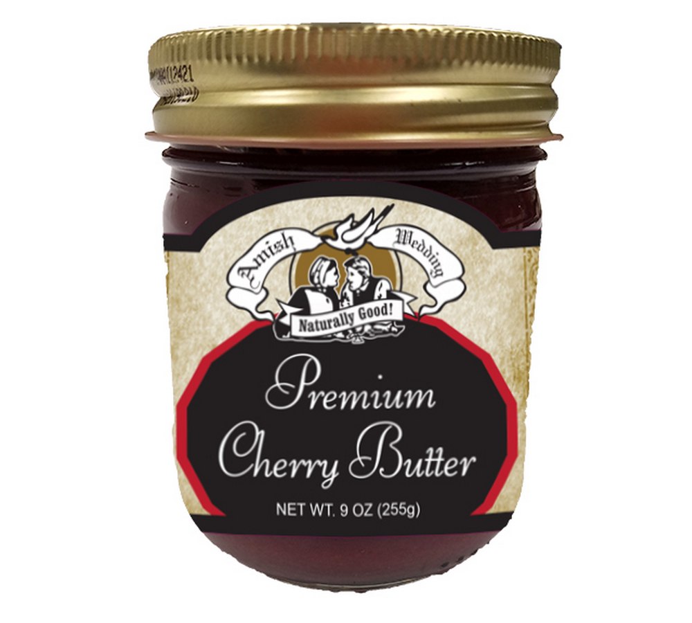 Premium Cherry Butter 9oz Jar