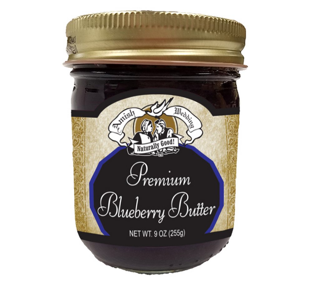 Premium Blueberry Butter 9oz Jar