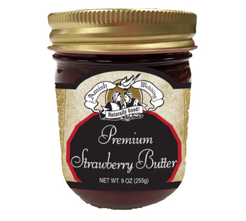 Premium Strawberry Butter 9oz Jar