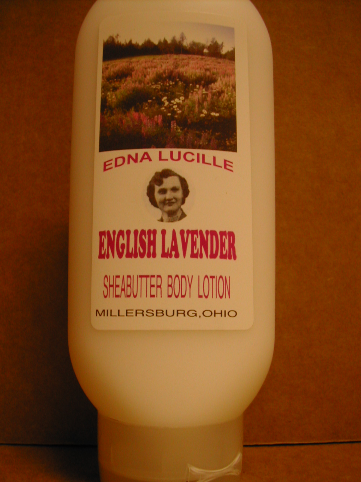 English Lavender Lotion 8 oz. Bottle