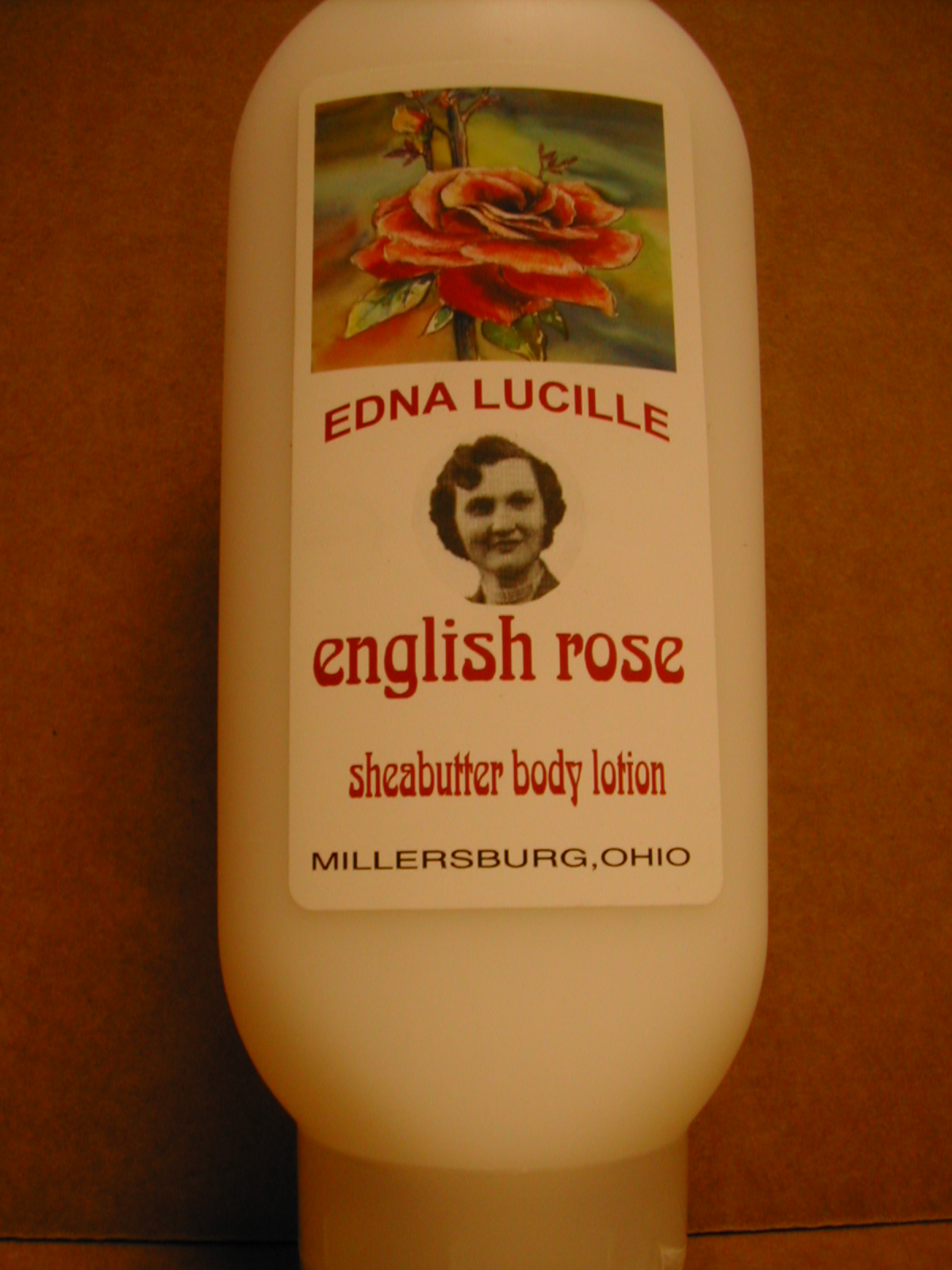 English Rose Lotion 8 oz. Bottle
